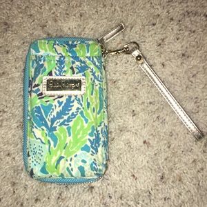 Lily Pulitzer wristlet